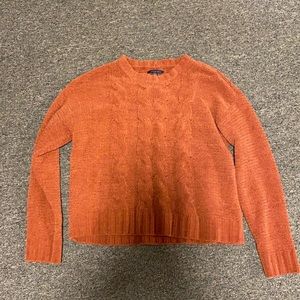 This is an American Eagle burnt orange sweater!